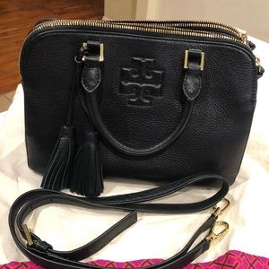 Tory burch double zip thea bag